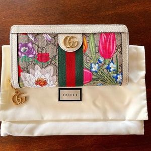 Gucci Floral Wallet